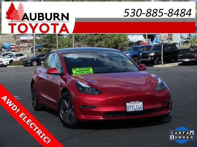 used 2021 Tesla Model 3 car, priced at $24,988