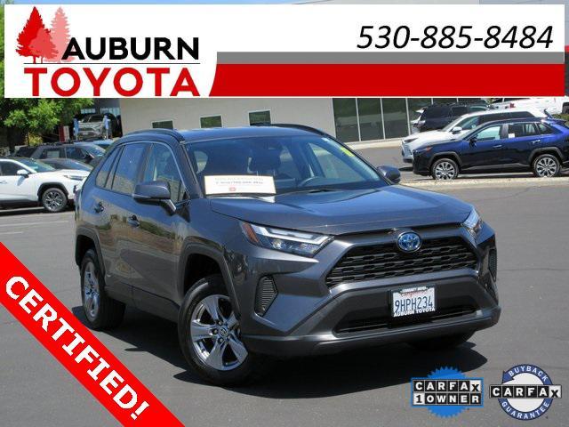 used 2023 Toyota RAV4 Hybrid car, priced at $33,998