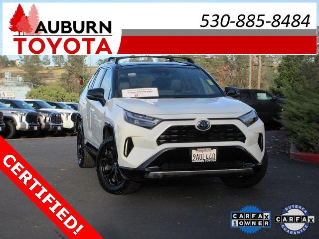 used 2022 Toyota RAV4 Hybrid car, priced at $35,988