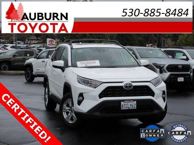 used 2021 Toyota RAV4 Hybrid car, priced at $33,588