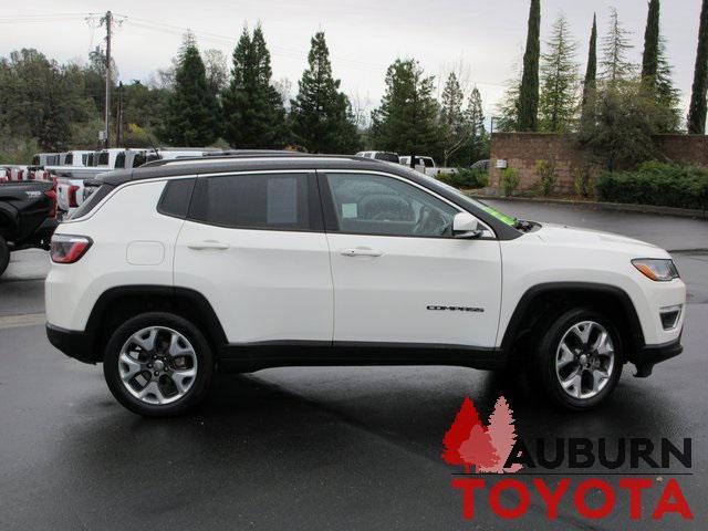 used 2021 Jeep Compass car, priced at $18,588