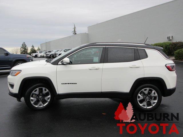 used 2021 Jeep Compass car, priced at $18,588