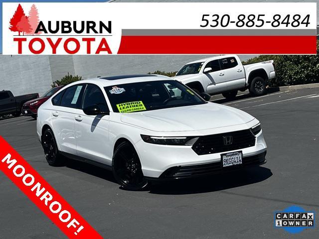 used 2024 Honda Accord Hybrid car, priced at $30,988