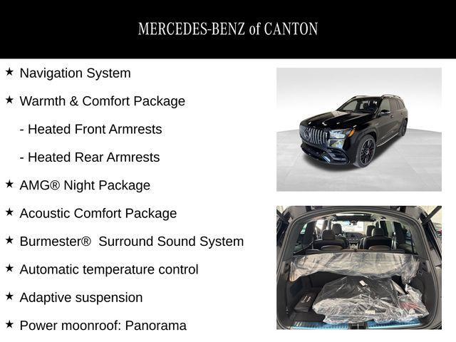 new 2025 Mercedes-Benz AMG GLS 63 car, priced at $160,275