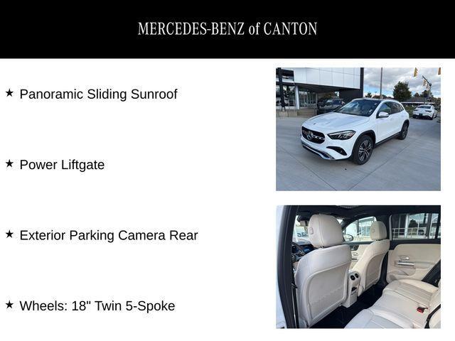 new 2025 Mercedes-Benz GLA 250 car, priced at $47,650