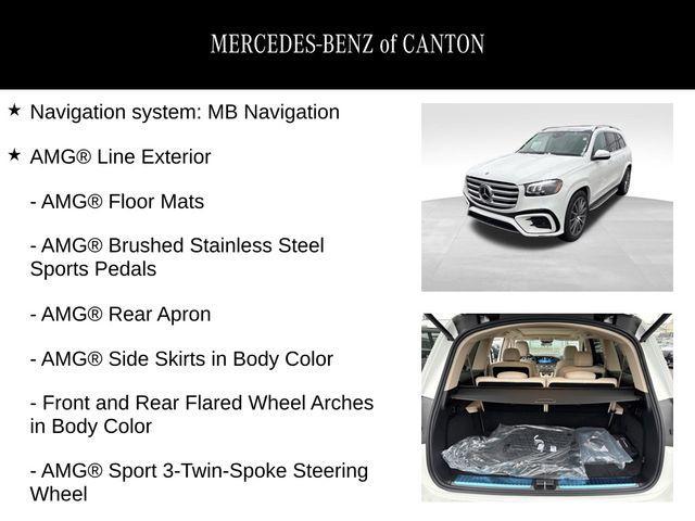 new 2025 Mercedes-Benz GLS 450 car, priced at $96,815