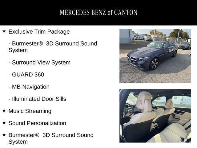 new 2024 Mercedes-Benz C-Class car, priced at $54,355