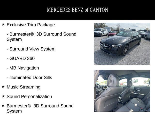 new 2024 Mercedes-Benz C-Class car, priced at $49,995