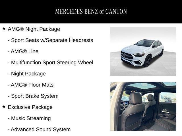new 2025 Mercedes-Benz GLA 250 car, priced at $54,530