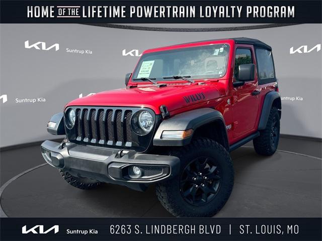 used 2020 Jeep Wrangler car, priced at $23,995