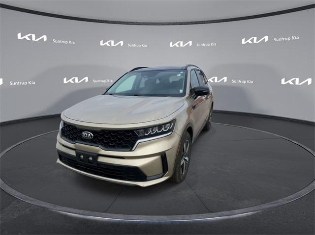 used 2021 Kia Sorento car, priced at $20,665