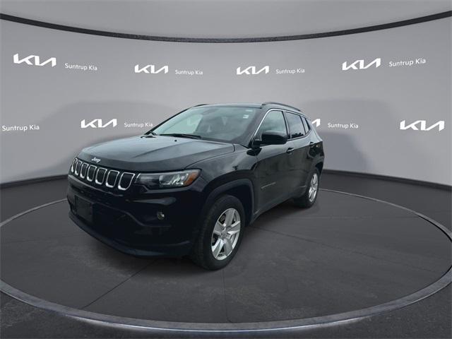 used 2022 Jeep Compass car, priced at $19,605