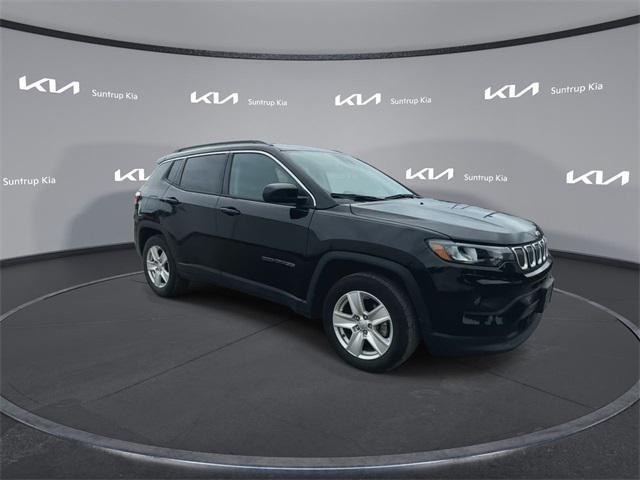 used 2022 Jeep Compass car, priced at $19,605