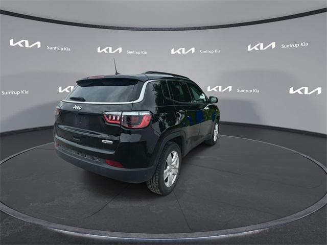 used 2022 Jeep Compass car, priced at $19,605