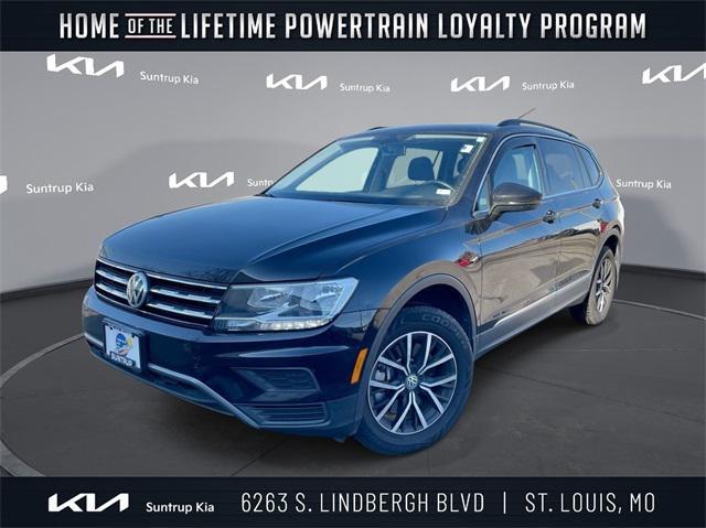 used 2021 Volkswagen Tiguan car, priced at $19,895