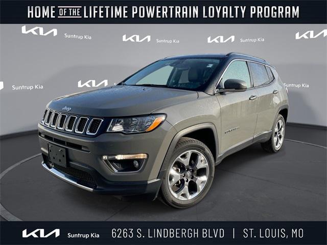 used 2021 Jeep Compass car, priced at $18,495