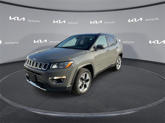 used 2021 Jeep Compass car, priced at $18,495