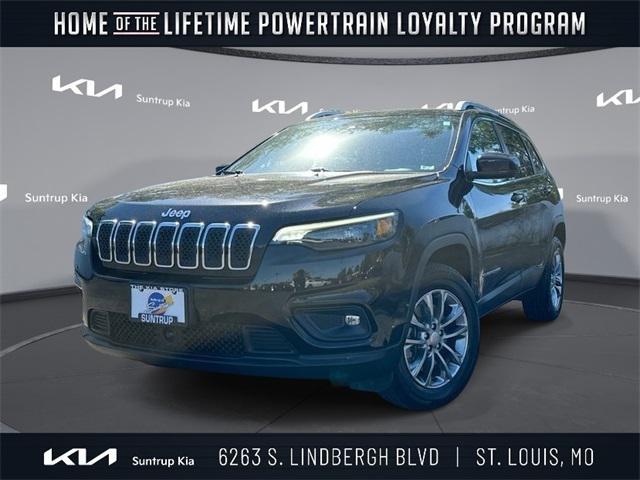 used 2021 Jeep Cherokee car, priced at $21,635