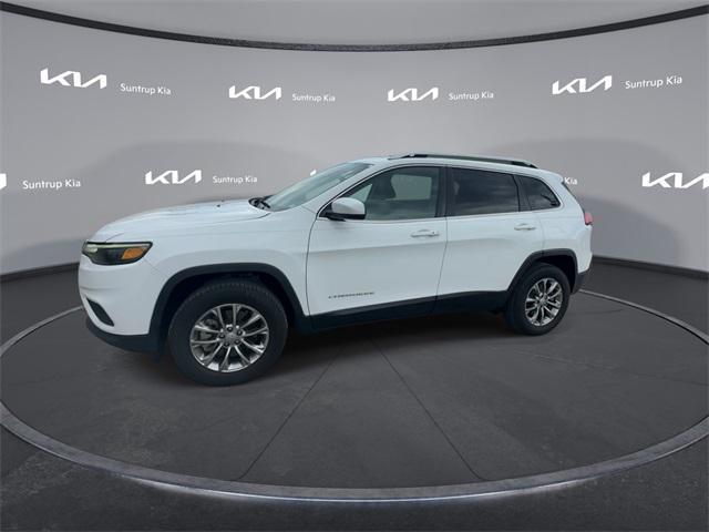 used 2021 Jeep Cherokee car, priced at $20,995