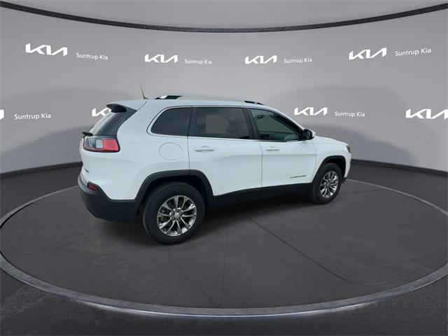 used 2021 Jeep Cherokee car, priced at $20,995
