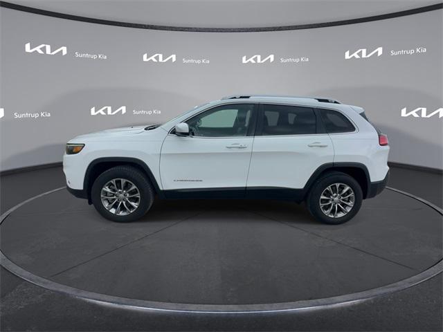 used 2021 Jeep Cherokee car, priced at $20,995