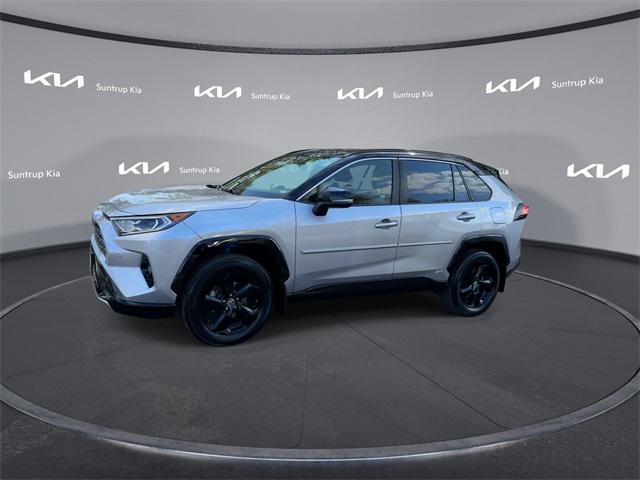 used 2019 Toyota RAV4 Hybrid car, priced at $28,435