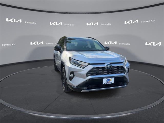 used 2019 Toyota RAV4 Hybrid car, priced at $28,435