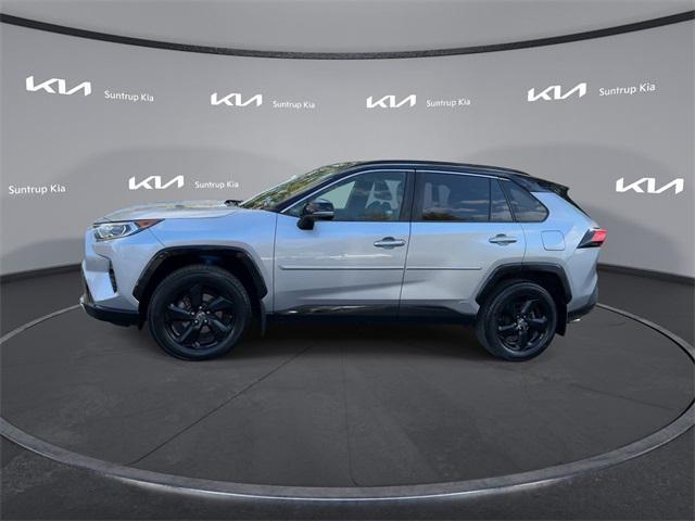 used 2019 Toyota RAV4 Hybrid car, priced at $28,435