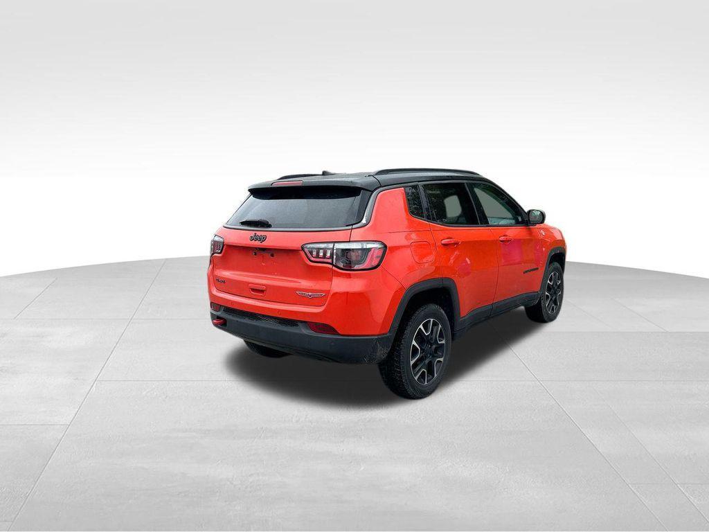 used 2021 Jeep Compass car, priced at $17,585