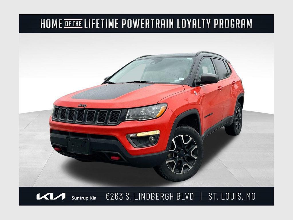 used 2021 Jeep Compass car, priced at $17,585