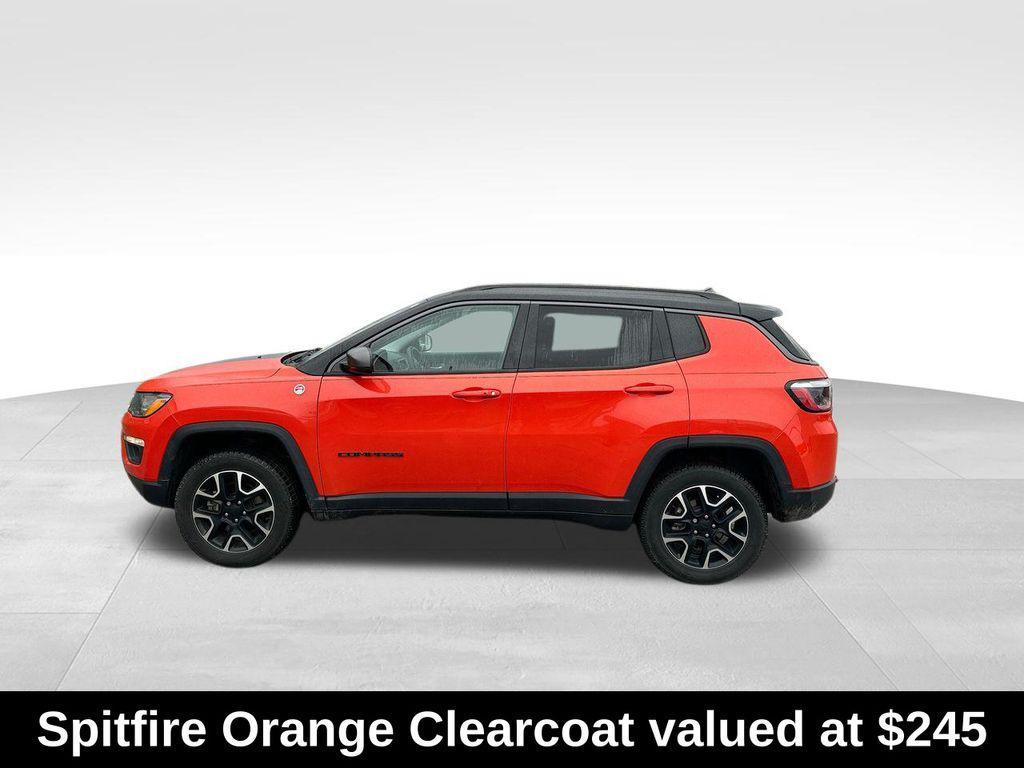 used 2021 Jeep Compass car, priced at $17,585