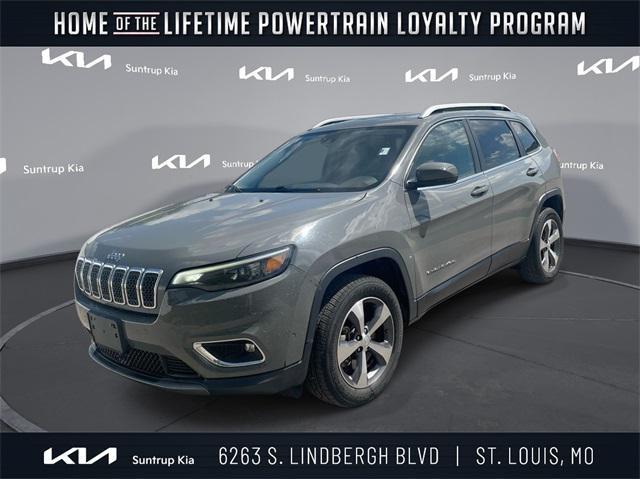 used 2021 Jeep Cherokee car, priced at $22,000