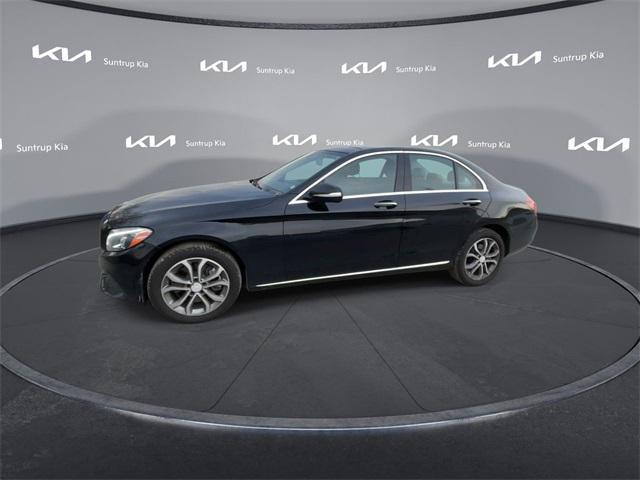 used 2015 Mercedes-Benz C-Class car, priced at $13,415