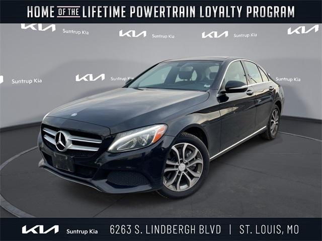 used 2015 Mercedes-Benz C-Class car, priced at $13,415