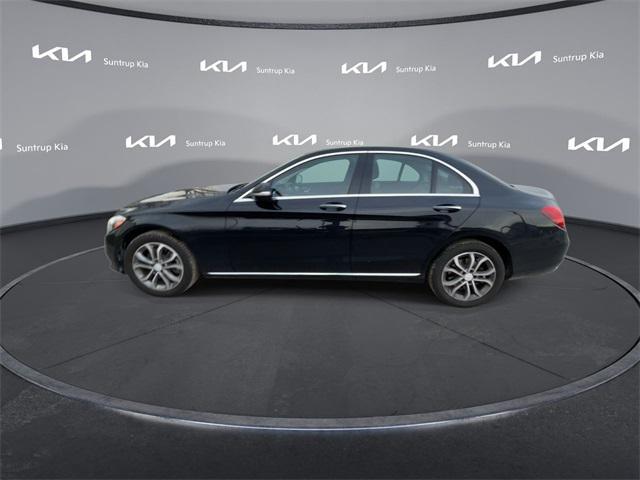 used 2015 Mercedes-Benz C-Class car, priced at $13,415