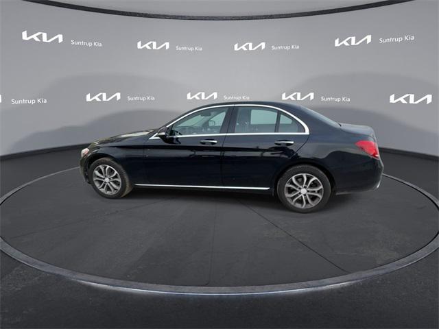 used 2015 Mercedes-Benz C-Class car, priced at $13,415