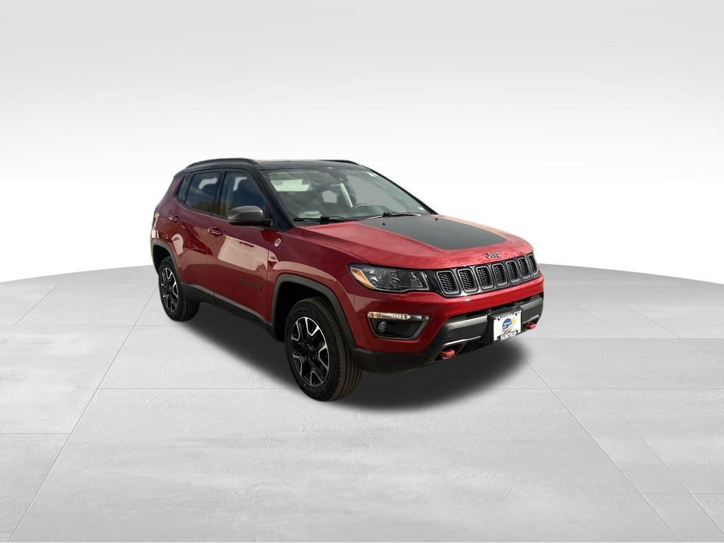 used 2021 Jeep Compass car, priced at $22,585