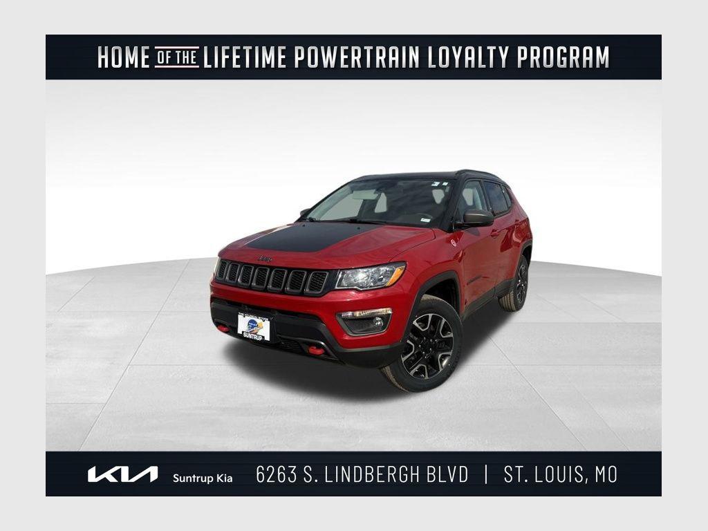 used 2021 Jeep Compass car, priced at $22,585