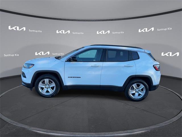 used 2022 Jeep Compass car, priced at $17,065