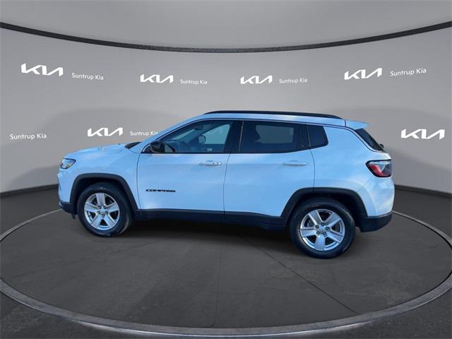 used 2022 Jeep Compass car, priced at $17,065