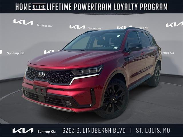 used 2021 Kia Sorento car, priced at $23,745