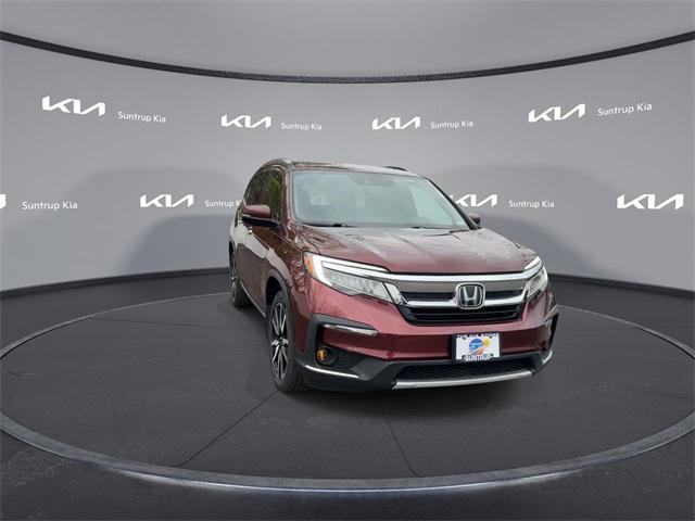 used 2021 Honda Pilot car, priced at $27,195