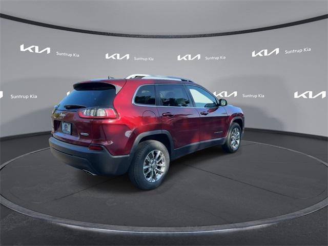 used 2021 Jeep Cherokee car, priced at $19,375