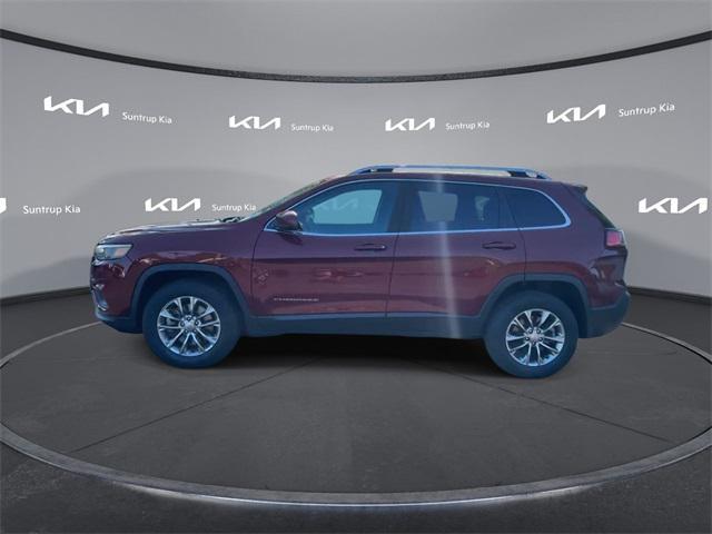 used 2021 Jeep Cherokee car, priced at $19,375