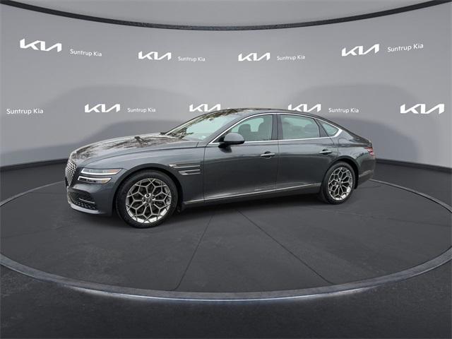 used 2021 Genesis G80 car, priced at $32,845