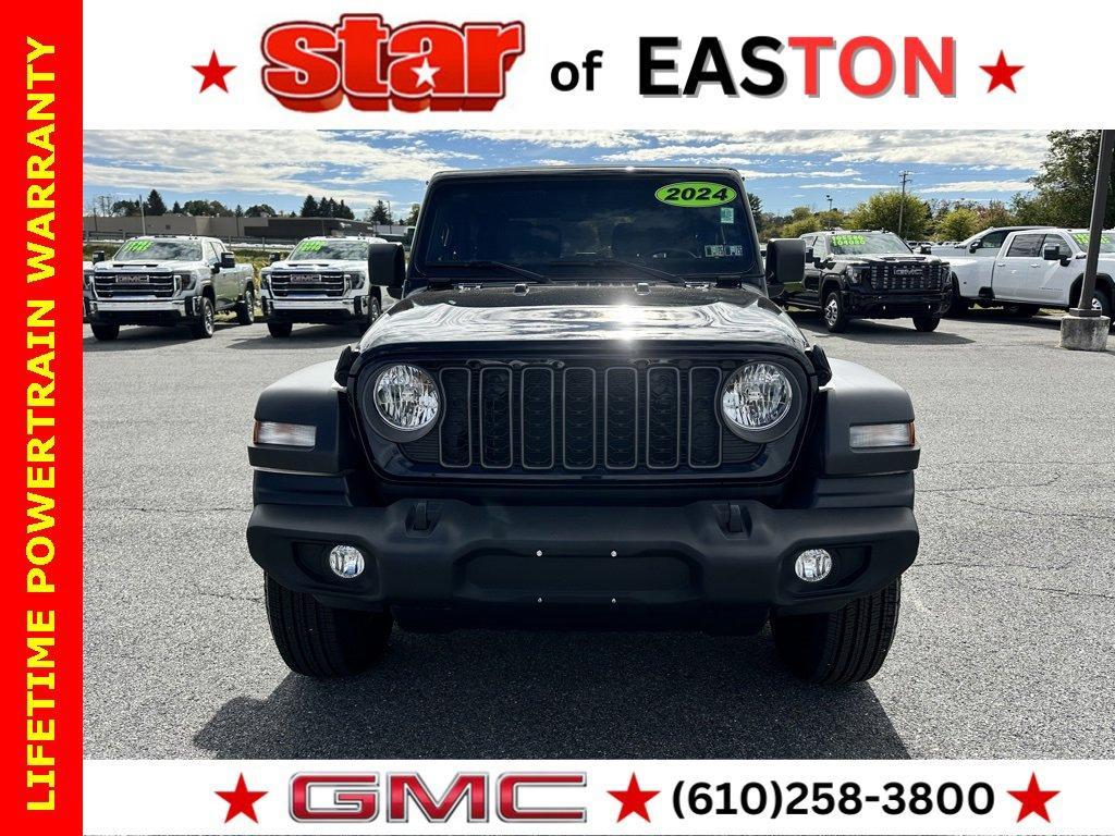 used 2024 Jeep Wrangler car, priced at $30,795