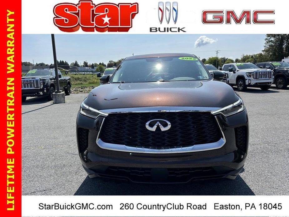 used 2022 INFINITI QX60 car, priced at $33,459