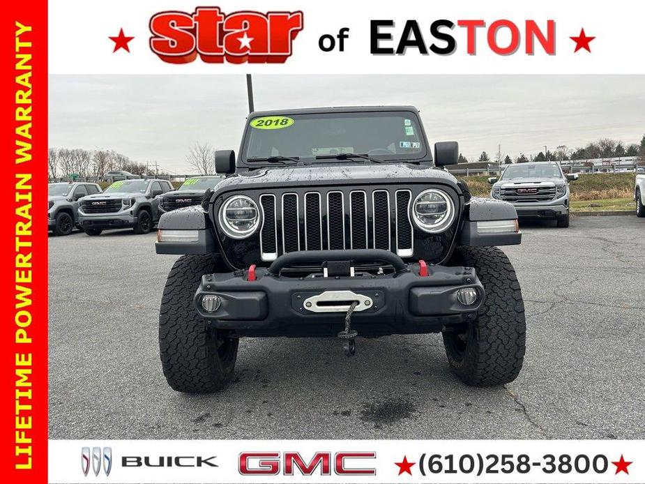 used 2018 Jeep Wrangler Unlimited car, priced at $29,274