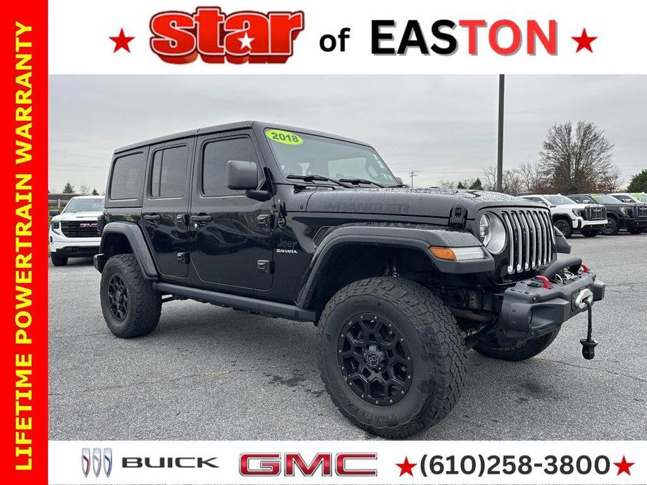 used 2018 Jeep Wrangler Unlimited car, priced at $29,274