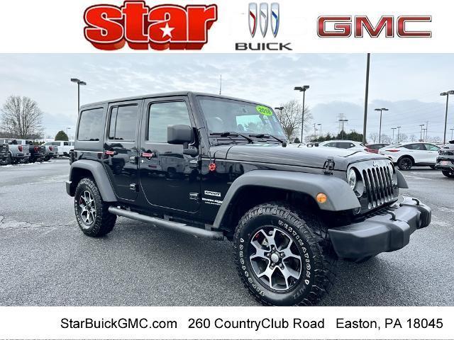 used 2018 Jeep Wrangler JK Unlimited car, priced at $24,313